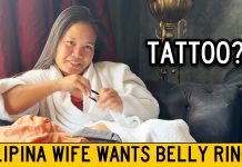 Fatima Says She Wants A Tattoo Filipina Wife Wants Tattoo and Belly Ring?