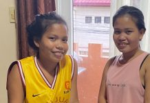 2 Filipinas Cook Tuyo (The Stinky Fish) OUTSIDE on the Balcony 2 Filipinas Cook Tuyo (The Stinky Fish) OUTSIDE on the Balcony