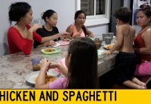 Filipinas Cook Chicken and Spaghetti Filipinas Cook Chicken and Spaghetti
