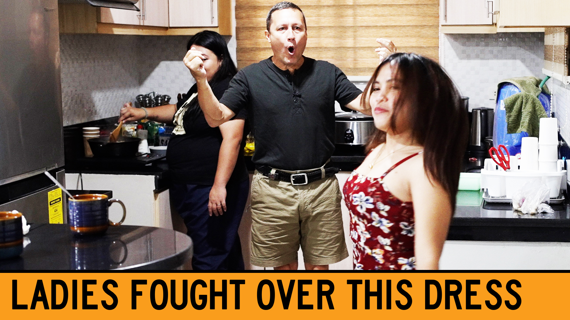 Angeles City Lifestyle - Cooking Filipino Food, Filipinas Fight Over Wife's Dress, & Reaction To Watching Yesterday's Show