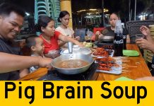 Filipinas Cook Pig’s Brain Soup (AGAIN) Filipinas Love To Eat Pig Brain Soup
