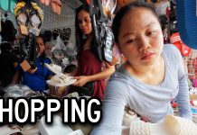Filipinas Spend 5 Hours & 500 Pesos ($8.92 USD) Shopping at Apo Market! Filipinas Shopping Angeles City Apo Market