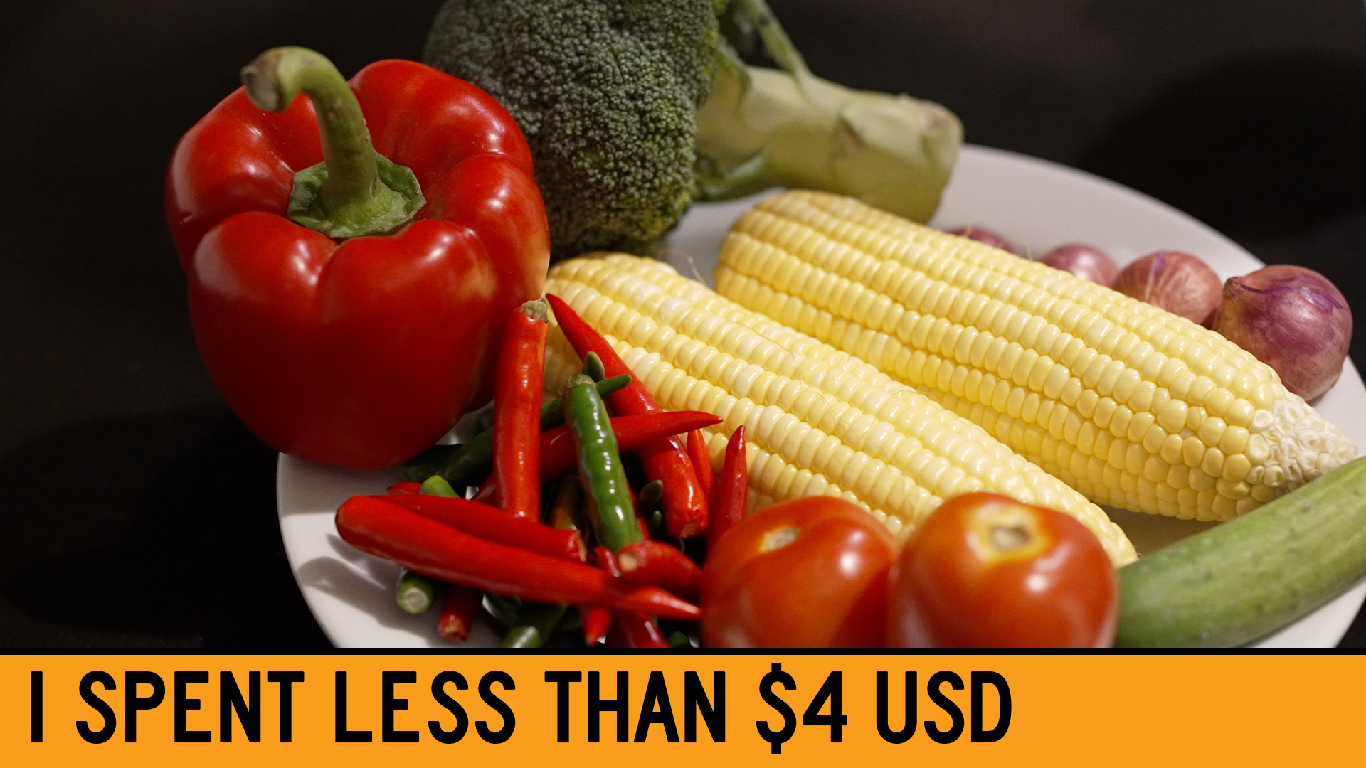How Much Did I Spend On Vegetables In Thailand?