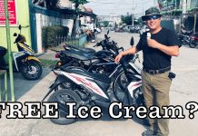 Motorbikes for Rent in Angeles City PLUS How to Get FREE Ice Cream! How to Get Free Ice Cream in Angeles City Philippines Motorbike Rental