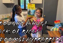 Pancakes for Breakfast, Dropping Off Laundry, Shrimp, Chopping Up Coconuts, and a HUGE Bag of Rice! I Bought a Huge Sack of Rice