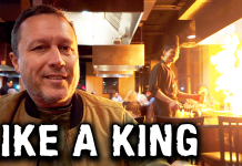 Eating Like a King at Kobe Seafood & Steakhouse – Japanese Teppanyaki & Sushi I've Been Eating Like A King