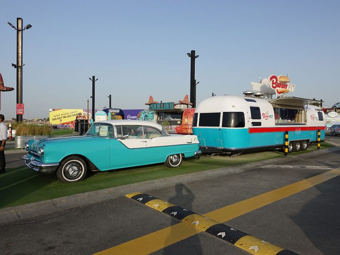 Last Exit Street Food Truck Park Dubai Abu Dhabi Burger Pit