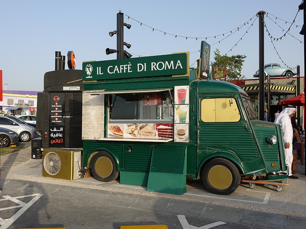 Last Exit Street Food Truck Park Dubai Abu Dhabi Caffe Di Roma