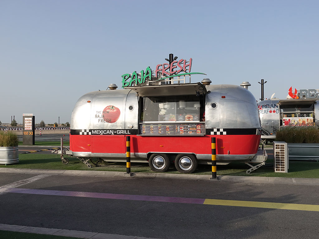 Last Exit Street Food Truck Park Dubai Abu Dhabi E11 Baja Fresh Mexican Grill