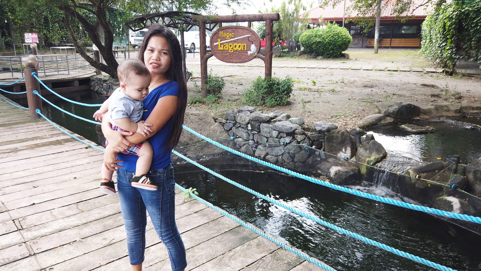 Baby’s First Fishing Trip – Magic Lagoon Bar, Grill, & Restaurant – Subic Bay, Philippines Join us for an afternoon of fishing at the Magic Lagoon Bar, Grill, & Restaurant. It was Forrest G.'s first fishing trip. The old lady enjoyed fishing with a rod and reel and ended up catching about a kilo of Tilapia to bring home. If you're near Subic Bay, make sure you check out Magic Lagoon. It's right across the street from Subic Bay Yacht Club, behind the gas station. Magic Lagoon is a perfect place to take your #Filipina on a quiet date and also a great option if you want to bring her entire family. The staff are very friendly and accommodating. The prices are reasonable, the beer is COLD, and the food is good. If I remember right, I think the place is open 24 hours a day. Special thanks to my mom for sending the kids their fishing poles.