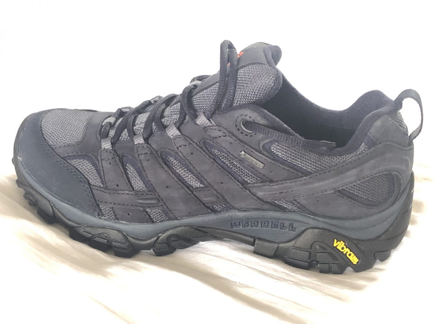 Merrell MOAB 2 Gore-Tex Navy Marine Left Side 2