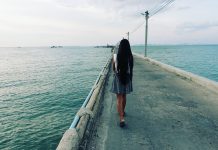 Want to Take Your Thai Girlfriend to Disney World? Not so Fast. Pretty Girl Walking on the Pier - Naklua Fishing Pier - Pattaya, Thailand -Sony RX100 V Photography
