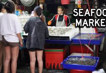 How Much is Seafood in Pattaya? Walking Tour of Lan Pho Naklua Fish Market Naklua Fish Market Pattaya, Thailand