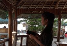 Drinking Beer in a Nipa Hut on Baloy Beach PLUS More Footage of the Air Show over Subic Bay Nipa Hut on Baloy Beach