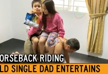 Old Single Dad Takes The Kids Horseback Riding But There’s Almost An Injury! Old Single Dad Entertains