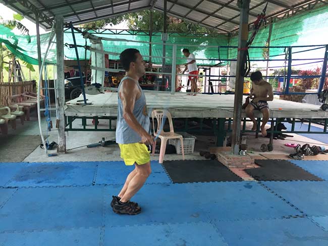 One-Hour Muay Thai Workout Plan for Expats in Thailand - Jumping Rope