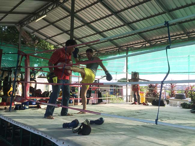 One-Hour Muay Thai Workout Plan for Expats in Thailand - Leg Kick