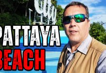 Pattaya Beach On A Monday Morning Pattaya Tour from Beach Road to Jomtien