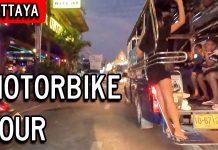 Pattaya Jomtien Beach, Dongtan Beach, Phratamnak Soi 5, and Rom Pho Market MOTORBIKE TOUR Pattaya Thailand Motorbike Tour Jomtien Beach Phratamnak Soi 5 Rom Pho Market
