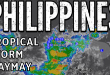 LIVE Weather Report from The Philippines – Tropical Storm Maymay Makes Landfall on Luzon LIVE Weather Report from The Philippines - Tropical Storm Maymay Makes Landfall on Luzon
