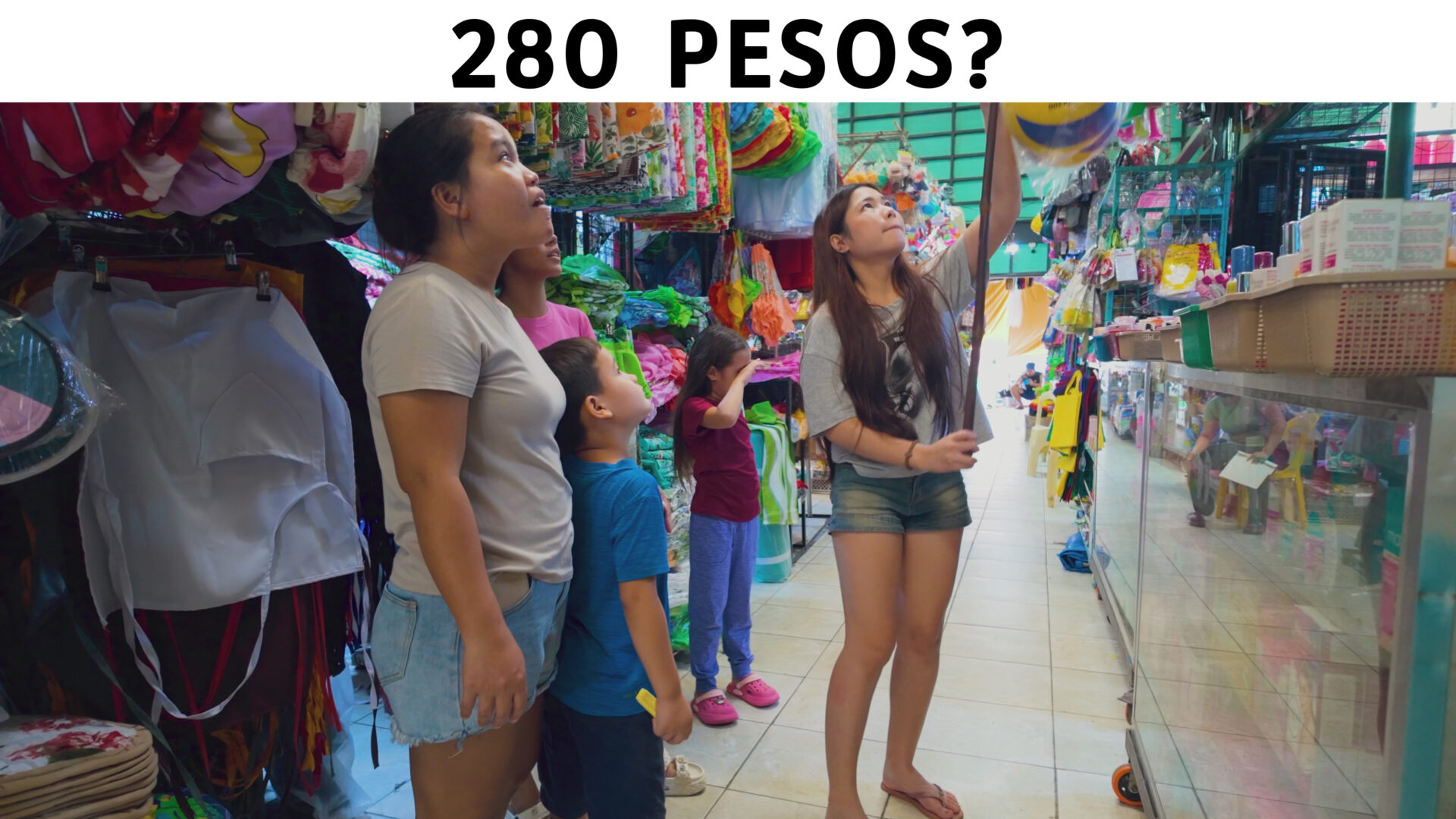Pizza, Walk on Barrio Barretto Beach, & Buying Volleyball at Subic Public Market