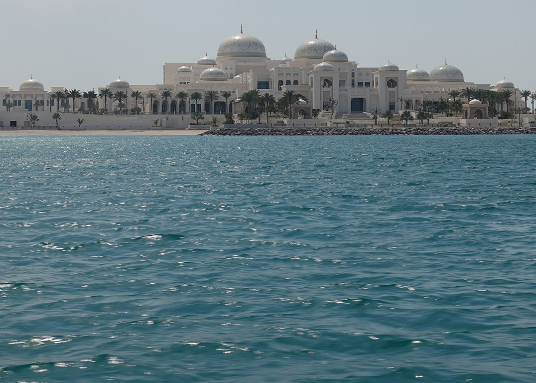 Presidential Palace - Abu Dhabi - View from Water