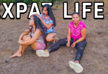 Real Life in Philippines – Outdoor Salon Teamwork & Cow Poop for Fertilizer Real Life in Philippines - Filipinas Collect Cow Poop for Fertilizer & Check For Head Lice