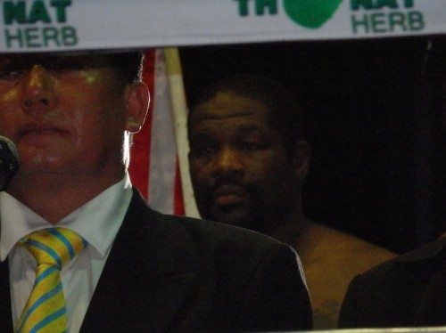 Riddick Bowe Muay Thai Super Fight - Pattaya Thailand 2013