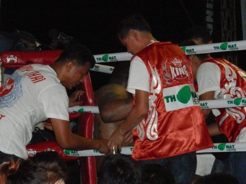 Riddick Bowe Muay Thai Super Fight - Pattaya Thailand 2013