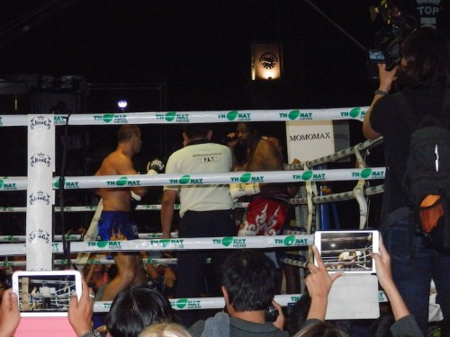 Riddick Bowe Muay Thai Super Fight - Pattaya Thailand 2013