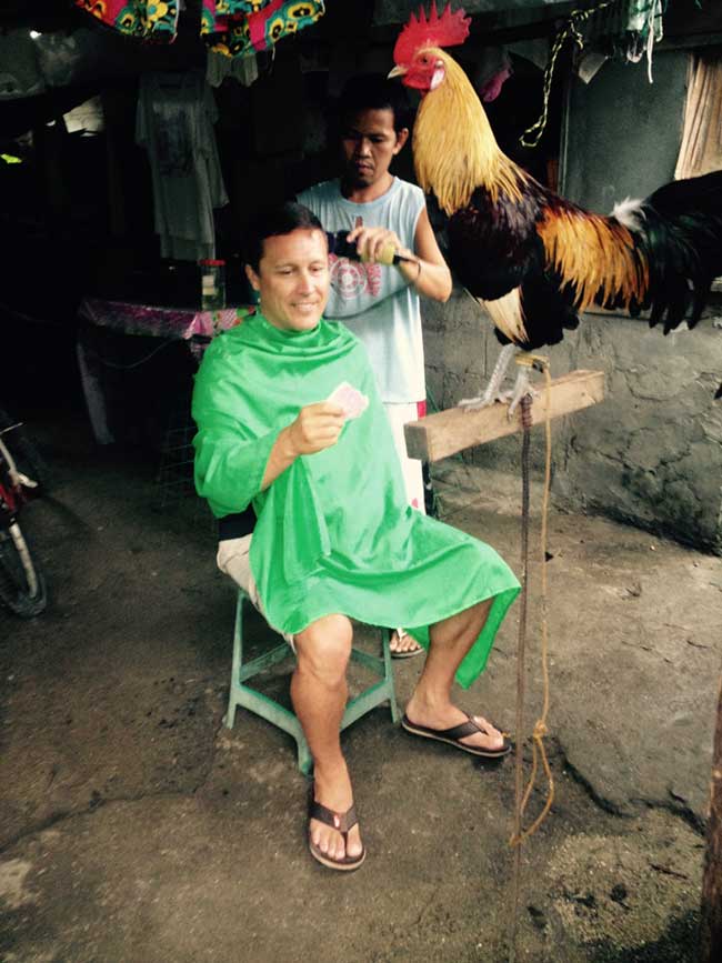 Rooster Barber Shop - Philippines Adventures