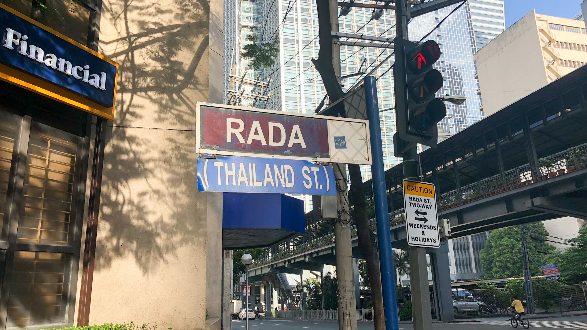 Royal Thai Embassy, Manila, Philippines - Makati - Rada Street (Thailand St.)