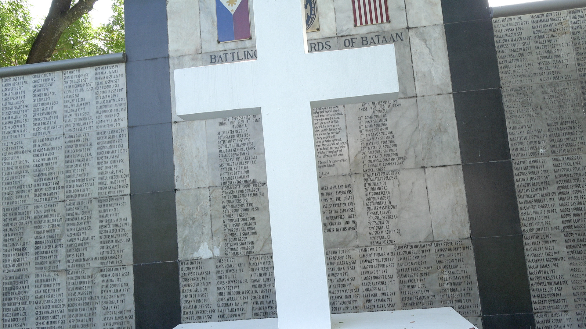 Sack of Cement Cross at Capas National Shrine (Replica)