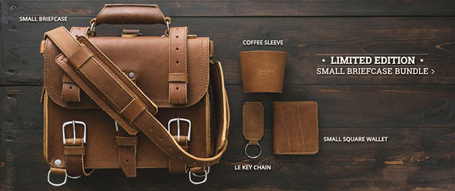 Saddleback Leather Small Briefcase Limited Edition