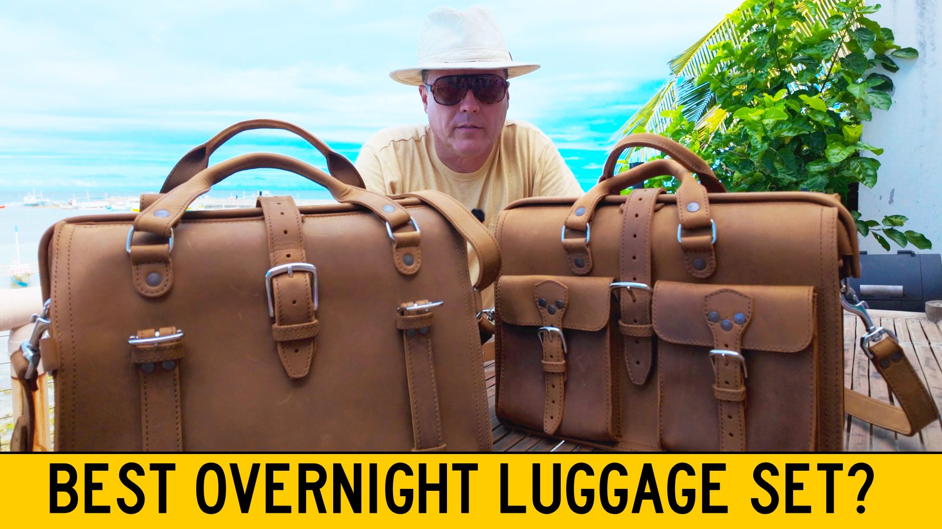 Saddleback Leather Flight Bag Tobacco Doctor's Duffle Bag