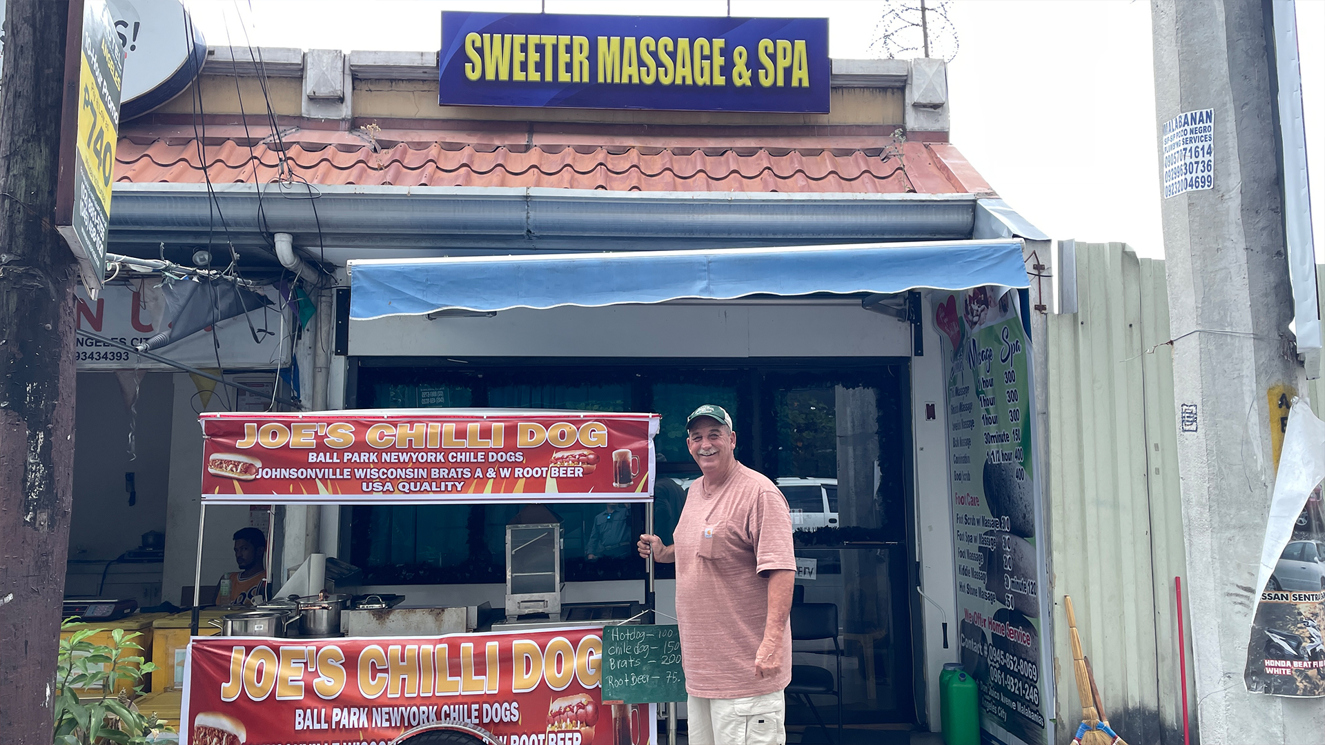 Sweeter Massage and Spa and Joe's Chili Dog Angeles City Philippines