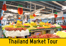 Quick Walk Through A Vegetable Market in Thailand Quick Walk Through A Vegetable Market in Thailand