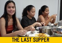 Last Supper with Flo, Pia, and Madi Last Supper with Flo, Pia, and Madi