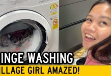 Filipina Wife Learns How To Use Washing Machine Village Filipina Loves New Washing Machine Philippines