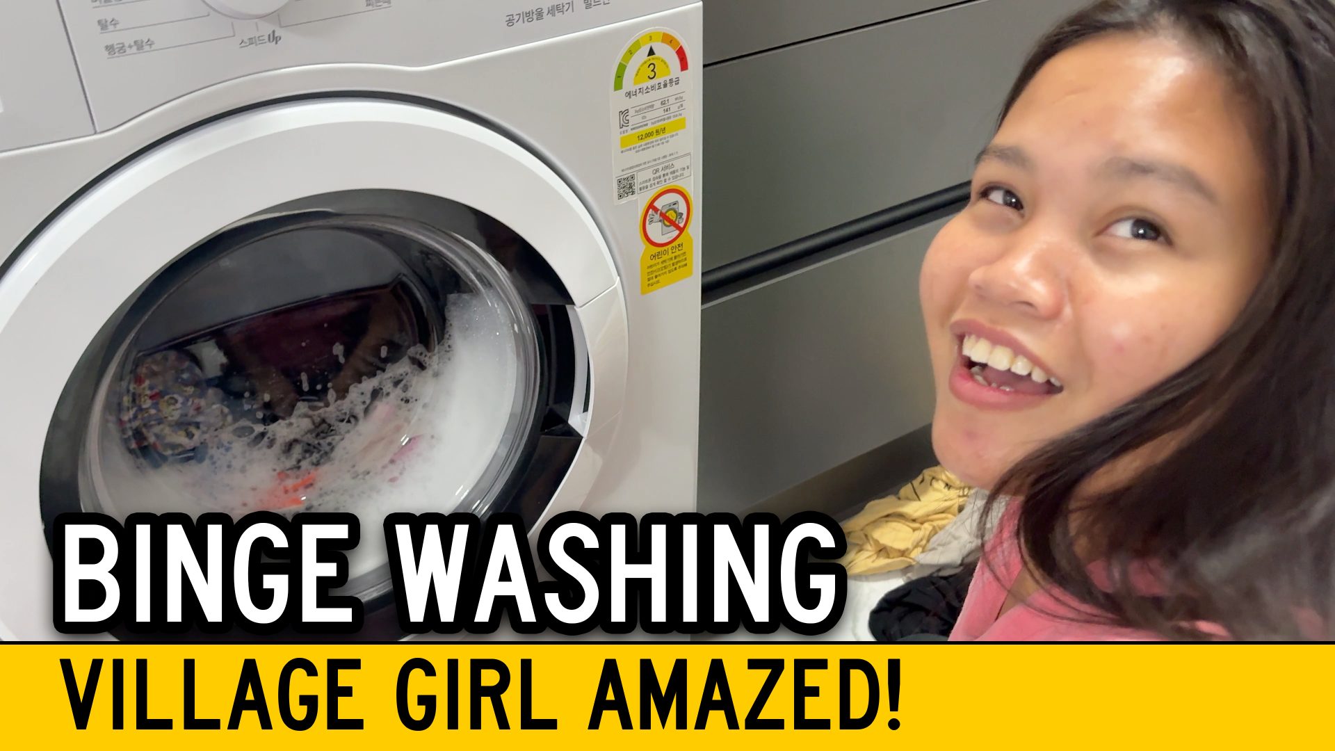 Village Filipina Loves New Washing Machine Philippines