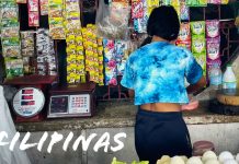 Walk from Hilltop Hotel to Walking Street, 3 Beautiful Ladies at the Vegetable Market, & Pork BBQ Walk from Hilltop Hotel to Walking Street, 3 Beautiful Ladies at the Vegetable Market, & Pork BBQ Angeles City Philippines