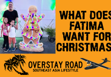 Santa Claus Says Ha Ha Ha To Fatima’s Christmas List Santa Claus Says Ha Ha Ha To Fatima's Christmas List