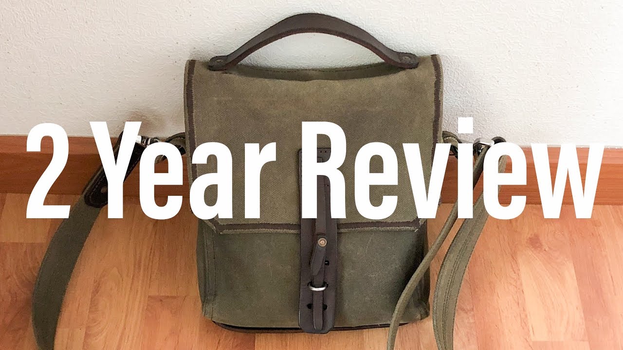 Indiana Waxed Canvas Gear Bag by Saddleback Leather - 2 Year Review