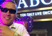 Two Minutes ’til Midnight on a Rainy New Years Eve in Angeles City, Philippines