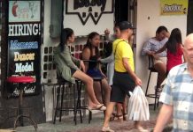 People Watching on Walking Street Angeles City & Rolling Strong in the Tricycle