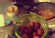 Egg and Banana Roti Pancake – Thailand Street Food