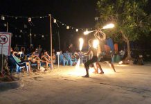 Fire and Flow on the Beach