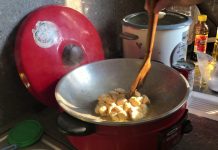 Cream of Chicken Butter Noodles in the Wok & Rice Cooker