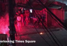 New Year’s Eve in the Philippines – 8 Minutes of RAW Video Overlooking Times Square