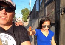 Christmas Eve Walk Through Barrio Barretto with Wife #1 and Picking Up a Famous Friend in Olongapo